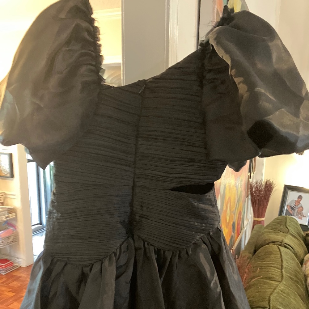 Aje black dress